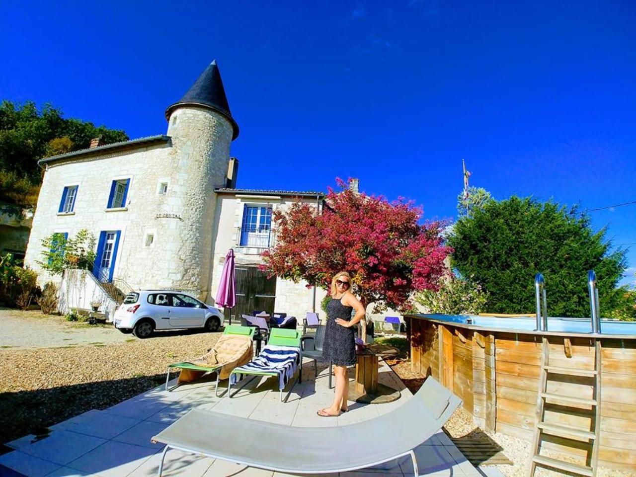 Manoir Le Cristal " Les Entrees Du Futuroscope A Petit Prix Bed & Breakfast Beaumont  Dış mekan fotoğraf